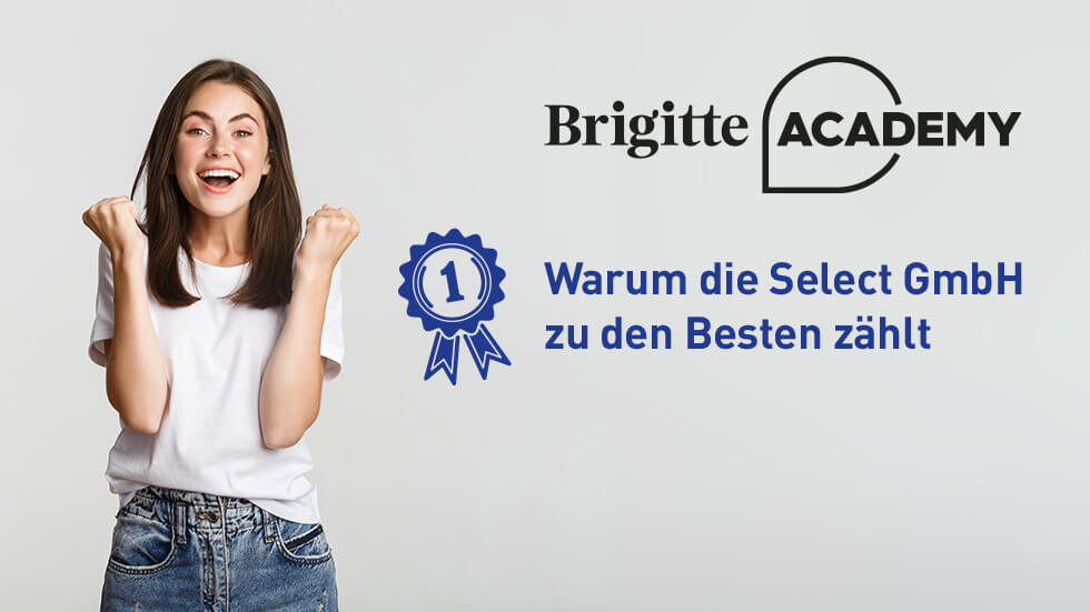 Select ist Sieger der BRIGITTE Modern Work Studie